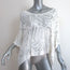 Ralph Lauren Black Label Hand Crochet Top Cream Size Small