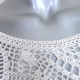 Ralph Lauren Black Label Hand Crochet Top Cream Size Small