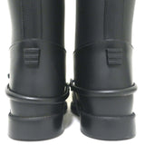 Givenchy Rubber Riding Boots Black Size 38 Knee High Rain Boots