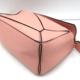 Loewe Puzzle Mini Bag Pink Leather Crossbody NEW