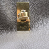 Celine Bucket 16 Bag Taupe Grained Leather Crossbody NEW