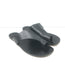 ATP Atelier Rosa Cutout Sandals Black Leather Size 37 Flat Slides