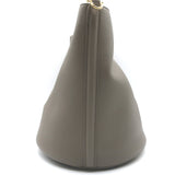 Celine Bucket 16 Bag Taupe Grained Leather Crossbody NEW