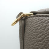 Celine Bucket 16 Bag Taupe Grained Leather Crossbody NEW