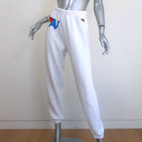 Aviator Nation Logo Sweatpants White Size Small