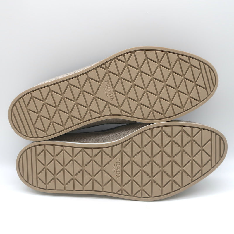 Prada Slip-On Espadrille Sneakers Navy Suede Size 10