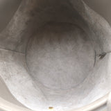 Celine Bucket 16 Bag Taupe Grained Leather Crossbody NEW