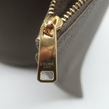 Celine Bucket 16 Bag Taupe Grained Leather Crossbody NEW