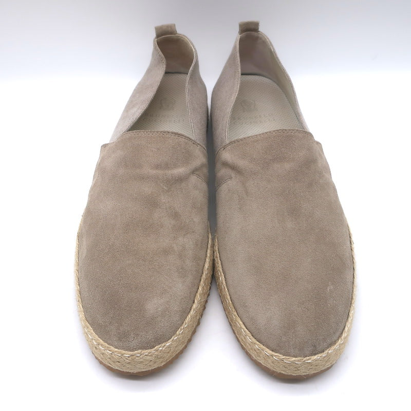 Brunello Cucinelli Espadrilles Taupe Suede &amp; Canvas Size 44.5