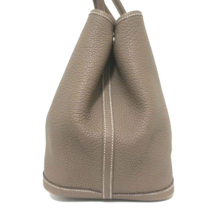 Hermes Garden Party 36 MM Tote Etoupe Leather