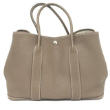 Hermes Garden Party 36 MM Tote Etoupe Leather