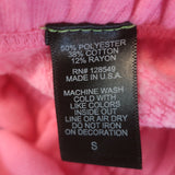 Aviator Nation Bolt Sweatpants Neon Pink/Black Size Small