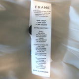 FRAME The Femme Houndstooth Blazer Tan Wool-Blend Size 4 Two-Button Jacket