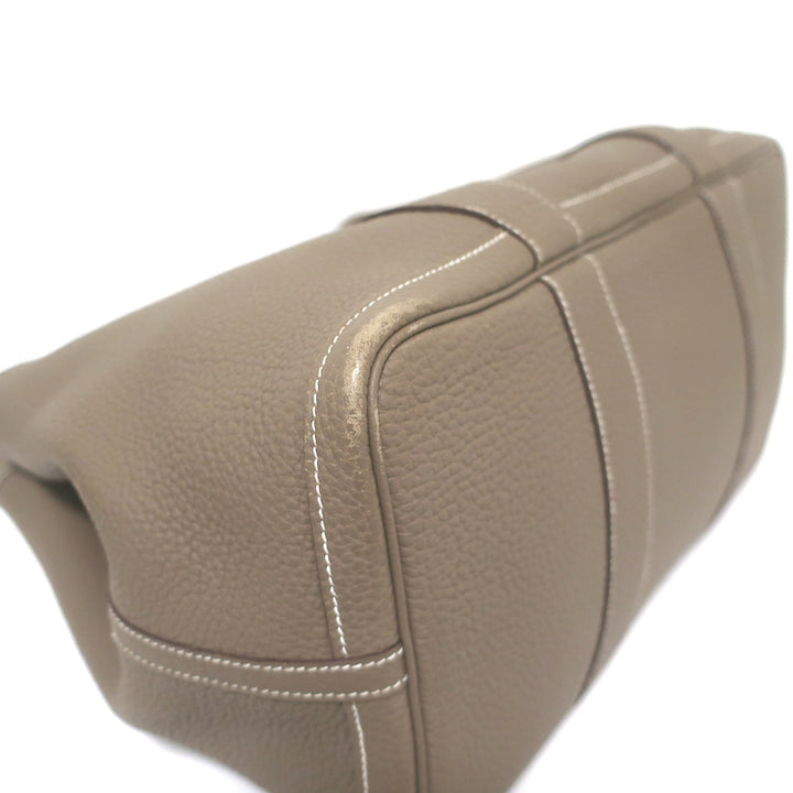 Hermes Garden Party 36 MM Tote Etoupe Leather