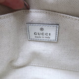 Gucci Blondie Interlocking G Small Crossbody Bag Silver Metallic Leather