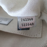 Gucci Blondie Interlocking G Small Crossbody Bag Silver Metallic Leather