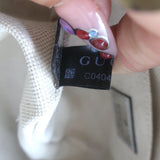 Gucci Blondie Interlocking G Small Crossbody Bag Silver Metallic Leather