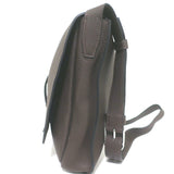 Hermes Steve Light Messenger Bag Dark Brown Togo Leather