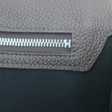 Hermes Steve Light Messenger Bag Dark Brown Togo Leather