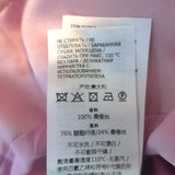 Gucci Duchesse Satin Midi Dress Pink Silk Size 36