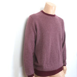 Loro Piana Baby Cashmere Woven Knit Sweater Red Size 52