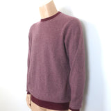 Loro Piana Baby Cashmere Woven Knit Sweater Red Size 52