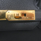 Hermes Birkin 35 Noir Togo Leather Gold Hardware