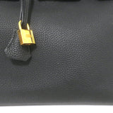 Hermes Birkin 35 Noir Togo Leather Gold Hardware