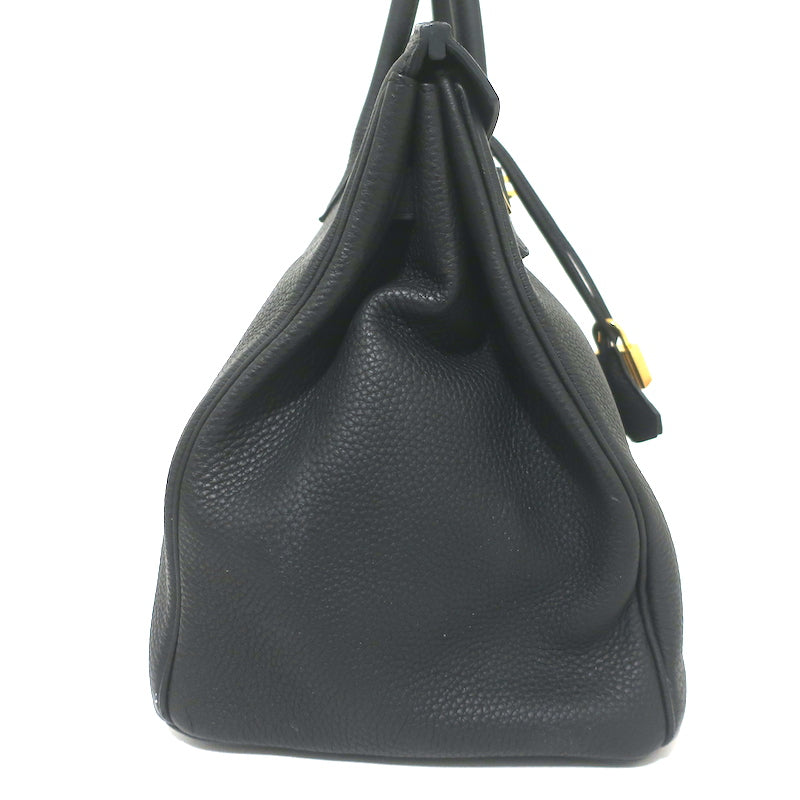 Hermes Birkin 35 Noir Togo Leather Gold Hardware