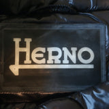 Herno Emilia Cap Sleeve Down Puffer Jacket Black Size 40