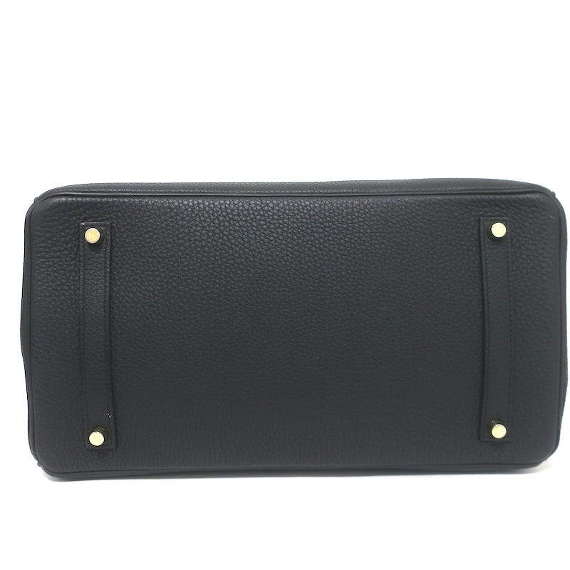 Hermes Birkin 35 Noir Togo Leather Gold Hardware