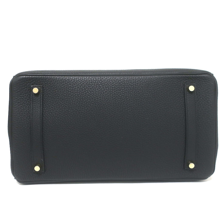 Hermes Birkin 35 Noir Togo Leather Gold Hardware