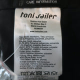 Toni Sailer Fur-Trim Hooded Down Puffer Vest Silver Size 36