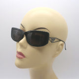 Prada Triangle-Logo 53mm Rectangular Sunglasses Black SPR 14Y 1AB-5S0