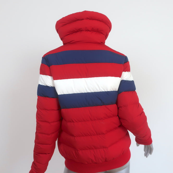 Perfect Moment Queenie Quilted Down Puffer Jacket Red Size Medium