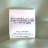 Theory Elenian Leather Motorcycle Jacket Pastel Green Size Medium NEW