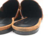 Jenni Kayne Suede Mules Brown Size 40
