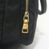Prada Tessuto Nylon Diaper Bag Black