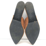 Jenni Kayne Suede Mules Brown Size 40