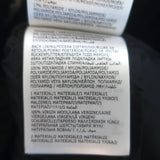 Moncler Striped Down Puffer Cardigan Jacket Black/White Size Extra Extra Small