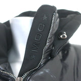 MDC Shiny Ski Jacket Black Size 40 Hooded Puffer