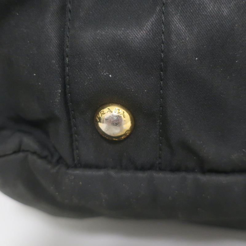 Prada Tessuto Nylon Diaper Bag Black