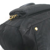 Prada Tessuto Nylon Diaper Bag Black