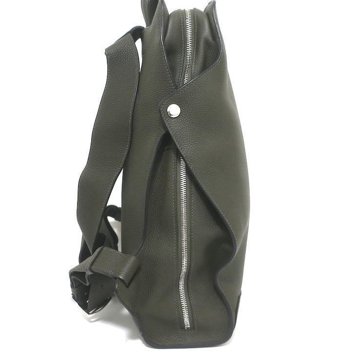 Hermes Cityback 27 Backpack Togo Vert Maquis