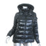 Moncler Bady Hooded Down Puffer Jacket Black Size 3