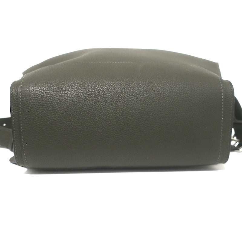Hermes Cityback 27 Backpack Togo Vert Maquis