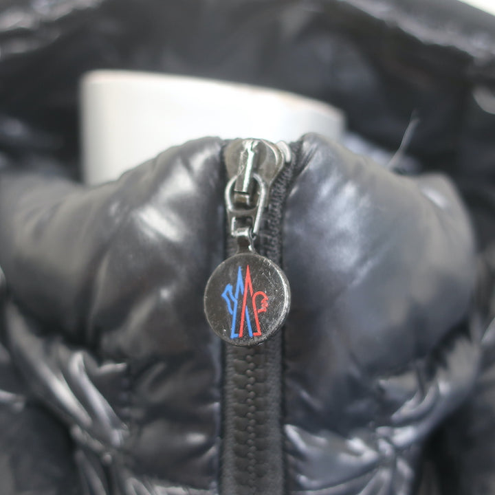 Moncler Bady Hooded Down Puffer Jacket Black Size 3