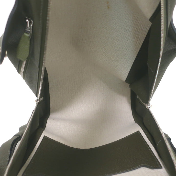 Hermes Cityback 27 Backpack Togo Vert Maquis