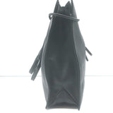 Vintage Gucci Drawstring Tote Black Leather Small Shoulder Bag