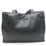 Vintage Gucci Drawstring Tote Black Leather Small Shoulder Bag